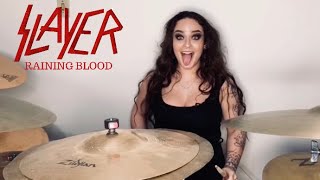 Slayer - Raining Blood (Drum Cover by Isabela Moraes)