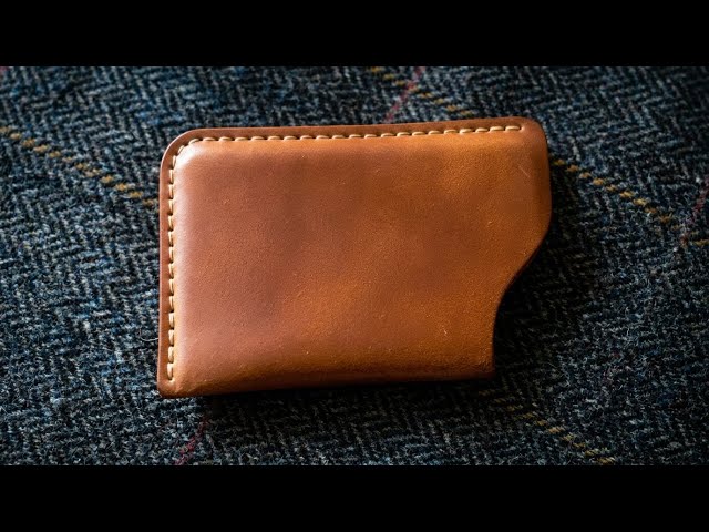 Ashland Leather Horween Shell Cordovan Wallet | One-Shot Card Case