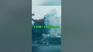 Floating containers #facts #shorts