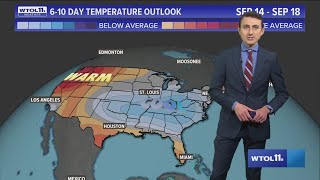 Warmer with more sunshine on Sunday | WTOL 11 Weather screenshot 5