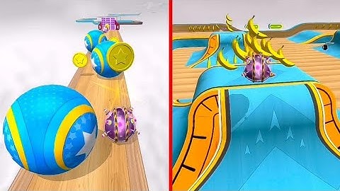 Going Balls Gameplay Banana Frenzy iOS Android Mobile Game All Levels