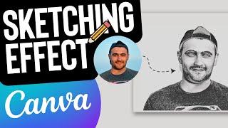 Turn A Photo Into Pencil Sketch with Ease In Canva | Sketching with Canva | Canva Tutorial screenshot 4