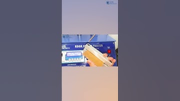 How to Perform an Edge Crush Test – Step by Step  Powered by Pacorr #pacorr #price #materialtesting