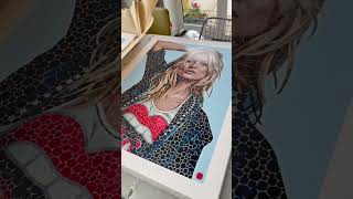 New Kate Moss ‘Rock Chick’ Prints    with enhanced varnish