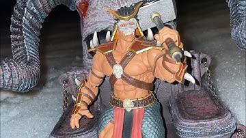 Mortal Kombat Storm Collectibles Shao Khan 1/12 Scale Action Figure Review and unboxing