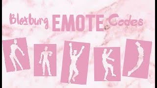 Bloxburg Emote Codes w/ LNX Dances