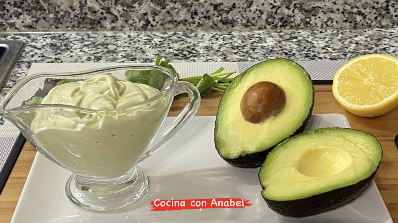 MAYONESA CASERA DE AGUACATE