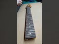 De-tape and fretboard restoration #BushdogGuitars #detape #fretboard #restoration #lemonoil #hohner
