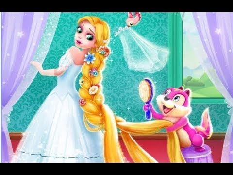 Long Hair Princess Wedding - Android gameplay Bear Hug Movie apps free kids best