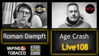 Age Crash & Roman Dampft Live #108 Full HD