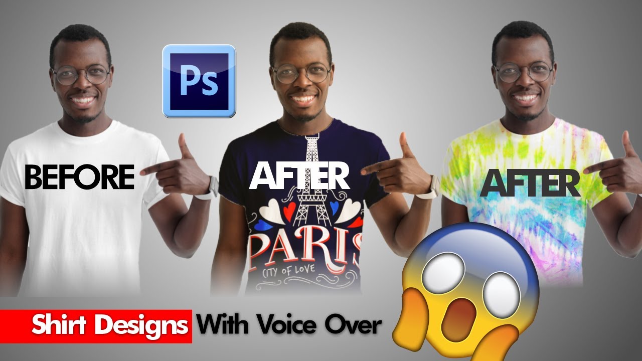 How to Add Patterns/ Design on Clothing in Photoshop | Putting Any ...