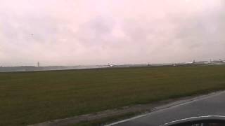 Airbus A330 Start Bei Regen