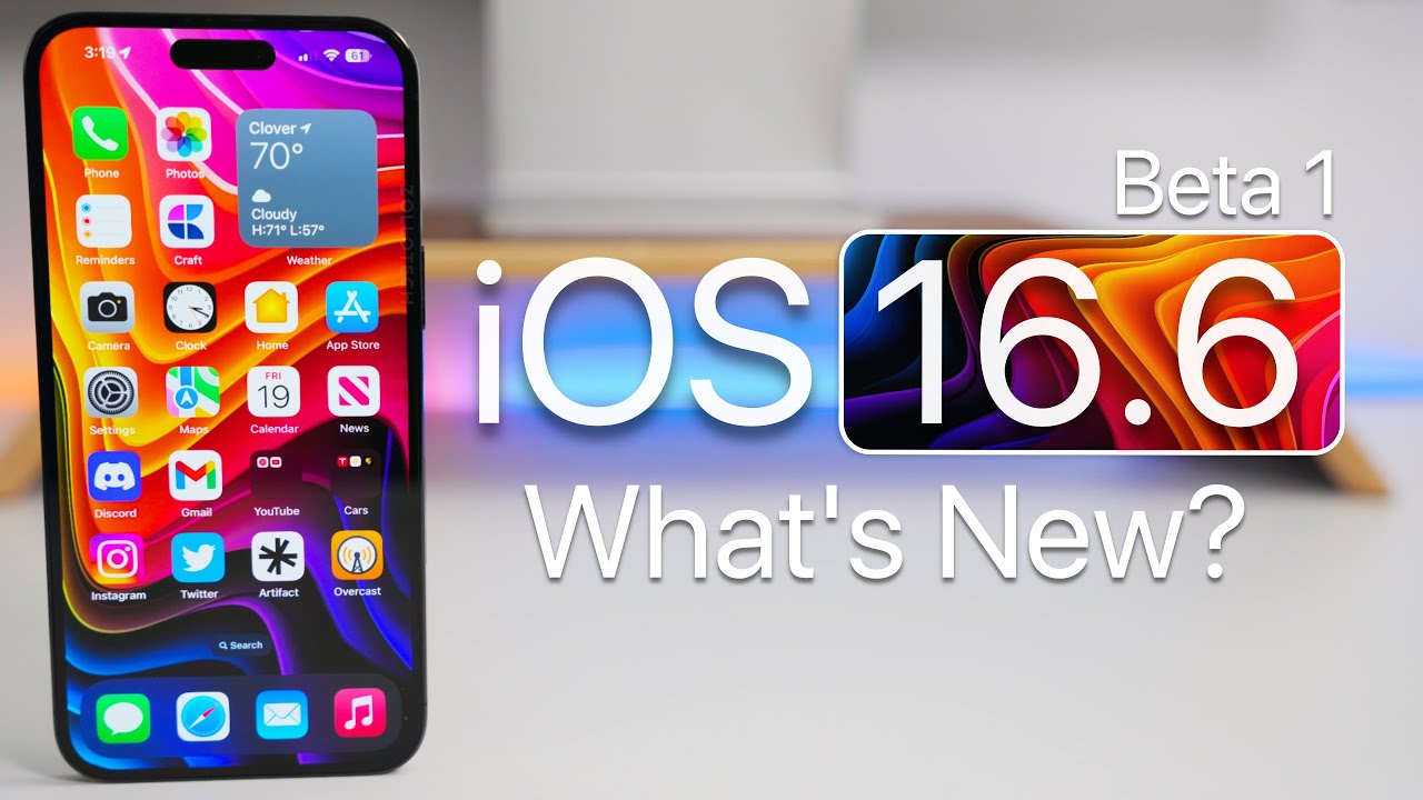 iOS 16.6 Beta 1 is Out! - What's New?