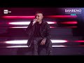 Sanremo 2023 - Lazza canta 