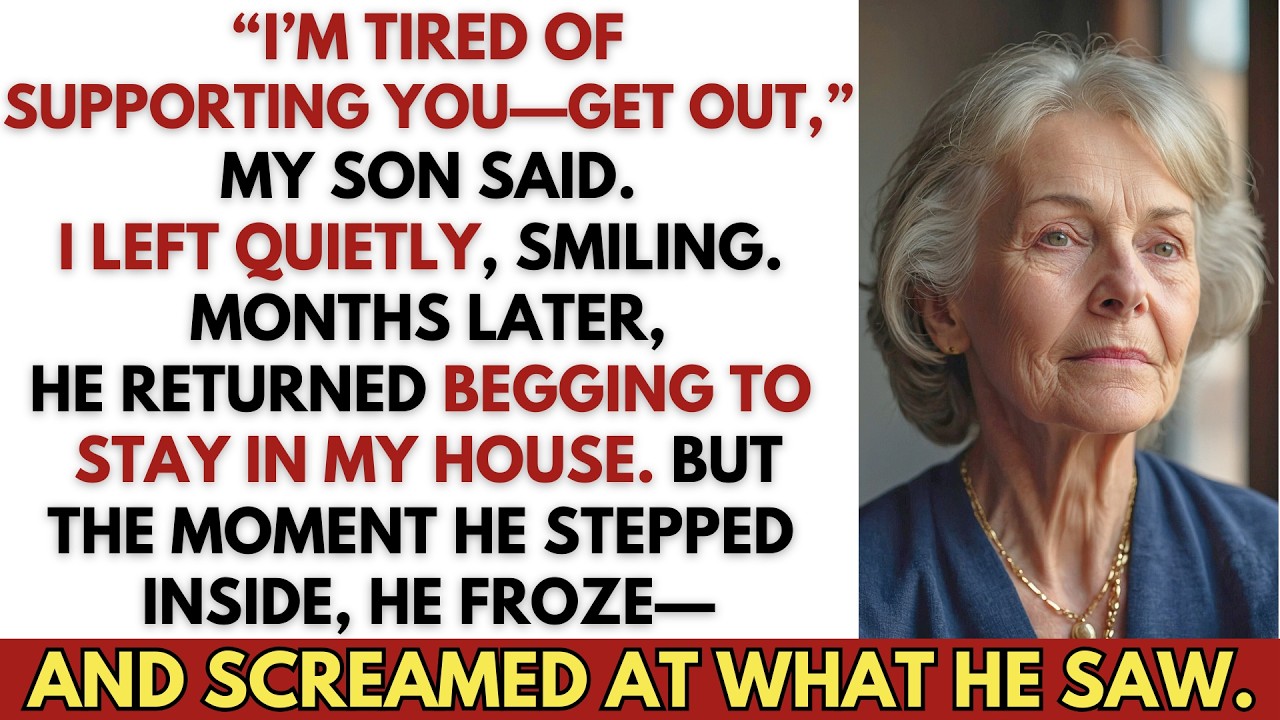 My Son Said, “I’m Tired of Supporting You—Get Out.” But When He Came Back Asking…