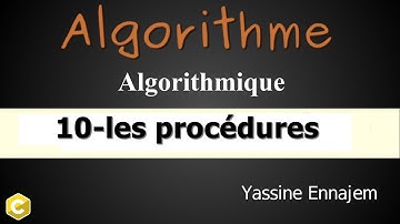 #10# Algorithme ( Les Procédure)