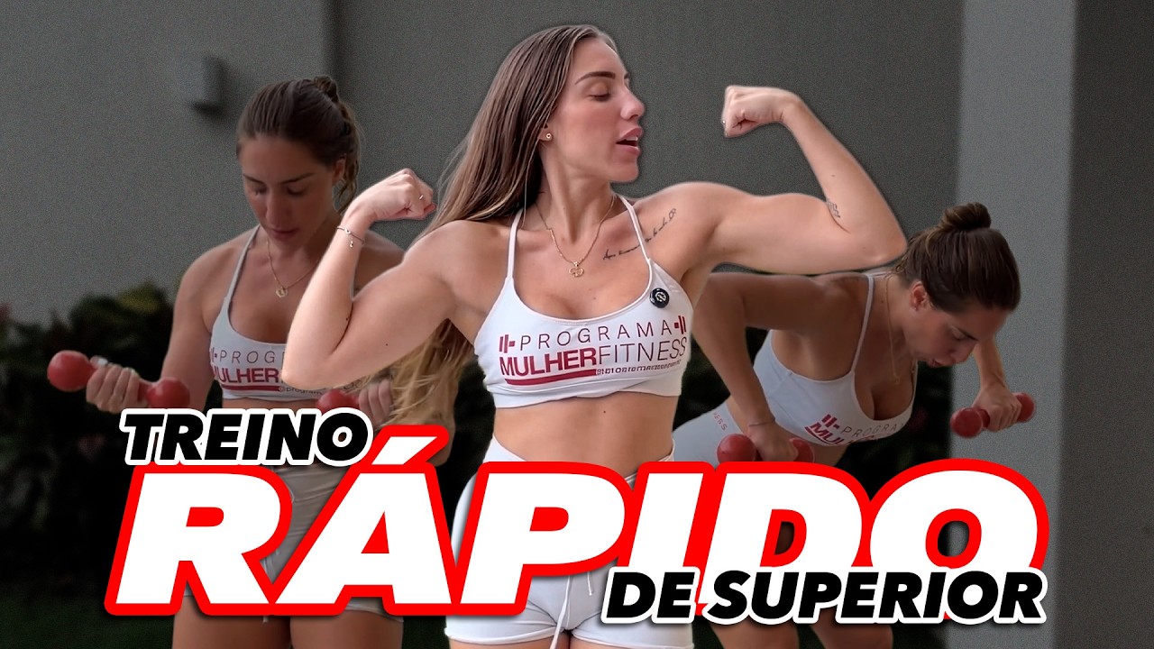 FAÇA ESSE TREINO RÁPIDO PARA DEFINIR OS MEMBROS SUPERIORES
