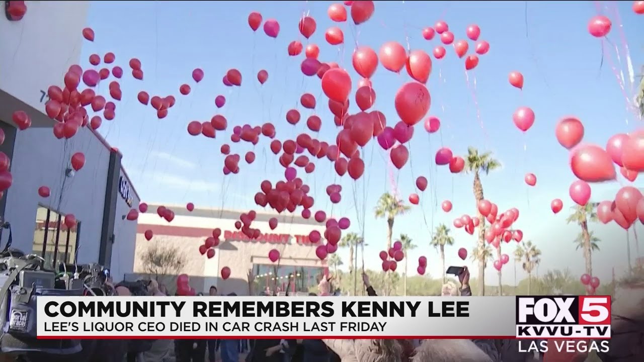 Las Vegas community gathers to remember Kenny Lee of Lee's Discount Liquor  - YouTube