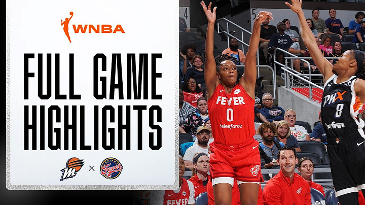 Phoenix Mercury vs. Indiana Fever | FULL GAME HIGHLIGHTS | August 1, 2023