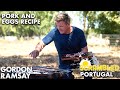 Gordon Ramsay Cooks Up Portuguese Bacon and Eggs | Scrambled