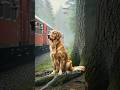 Golden Retriever Save a Train #dog #goldenretriever #rescue #animals