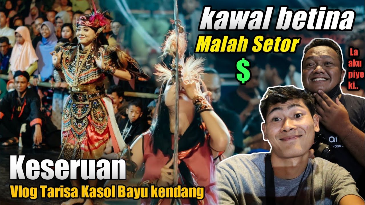 Seru..!!! Kawal betina Tarisa kasol tanggapan di Ponorogo