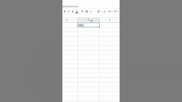 Center Align Text in Google Sheets