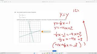 Module 7: Graphing a system of equations and estimating a solution