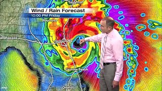 5 AM Thursday advisory for Hurricane Matthew