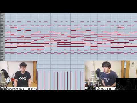 【合わせてみた】｢夜に駆ける｣耳コピ掛ける歌【ゆゆうた】