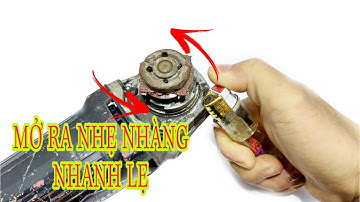 CÁCH THÁO LƯỠI ĐÁ CẮT BỊ BỄ KẸT CỨNG RA NHẸ NHÀNG NHẤT