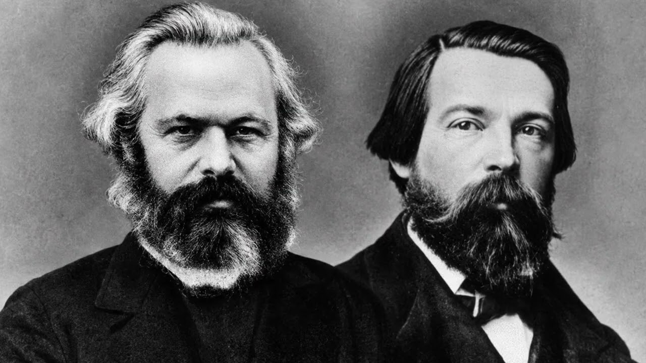 La lucha de clases es el motor de la historia: Karl Marx y Friedrich Engels
