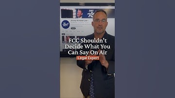 FCC shouldn’t decide what you can say on air – legal expert #shorts