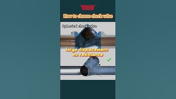 How to choose Check Valve #butterflyvalve #automobile #quality #machine