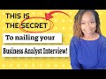 How to answer business analyst interview questions  business analyst training