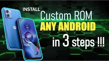 How To Flash Custom ROM In Android : Universal Method  [ LATEST 2025 method ] ft. Moto g54  moto g64