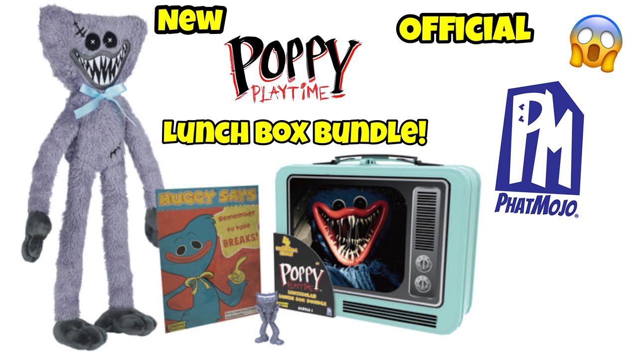 POPPY PLAYTIME - Lenticular Lunchbox Bundle (Image-Changing Case with 4  Items)