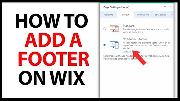 How to Add Footer on Wix in 2025