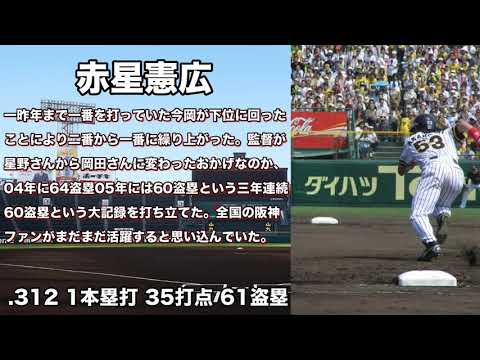リーグ優勝や優勝争いを先導してきた阪神タイガースの1番2番バッター応援歌メドレー