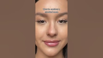 How to contour a crooked nose! #nosecontour #nosecontourhack #IPSY