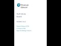 2025 Pearson EDEXCEL GCSE French Mark Scheme Paper 4 1fr0 4f Reading And Understanding
