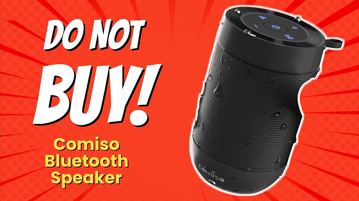DON'T BUY Comiso Bluetooth Speaker BEFORE WATCHING THIS VIDEO! 🚫🔊