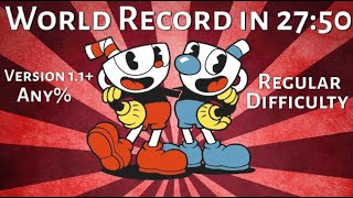 Cuphead Former [WR] Speedrun in 27:50 | Any% - V1.1.5 - Regular Difficulty