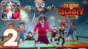 Clash of Scary Squad - Walkthrough Gameplay Part 2 (iOS, Android)