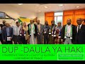 Confrence  dynamique unitaire panafricaine  dup daula haki  pour un tat de droit aux comores 