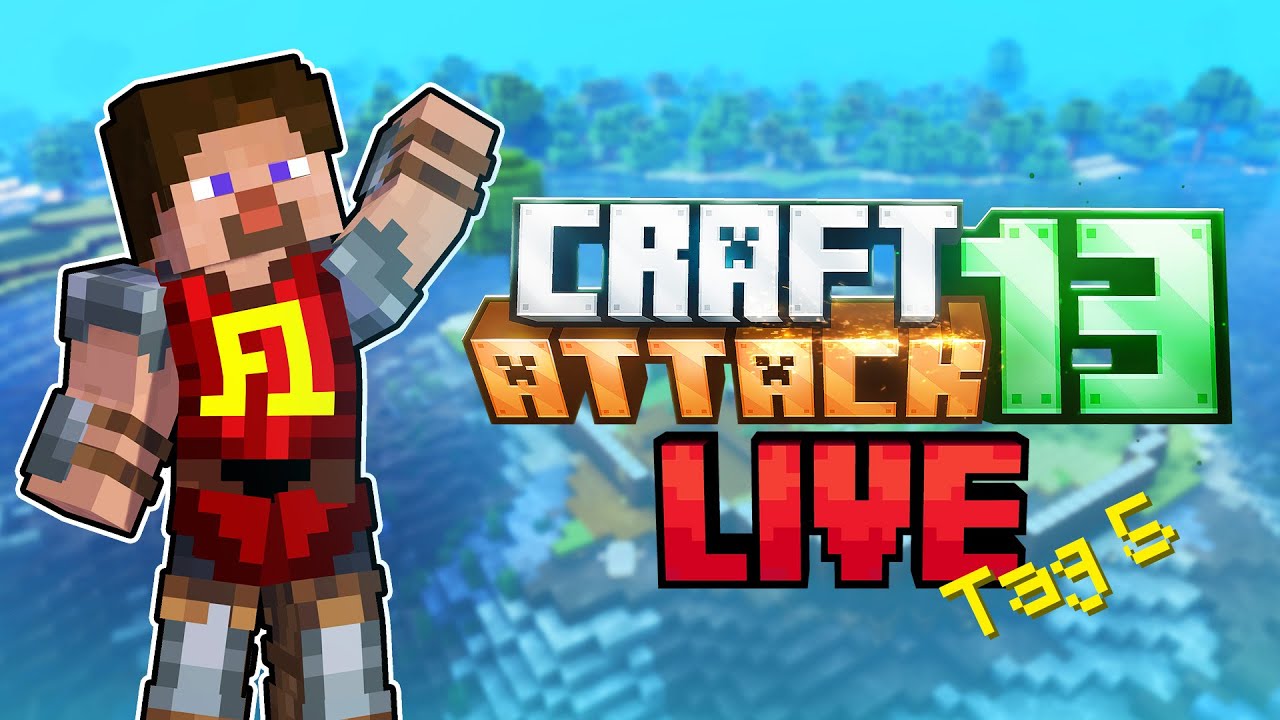 🔴Craft Attack 13 Tag 5 - LIVE
