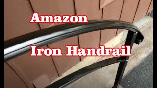 Install &amp; Review Iron Hand Rail from Amazon
