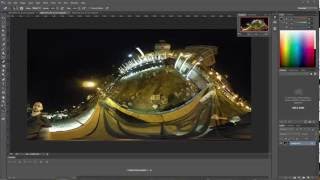 Edit and Straighten 360 photo in Photoshop (Flexify 2 plugin) screenshot 4