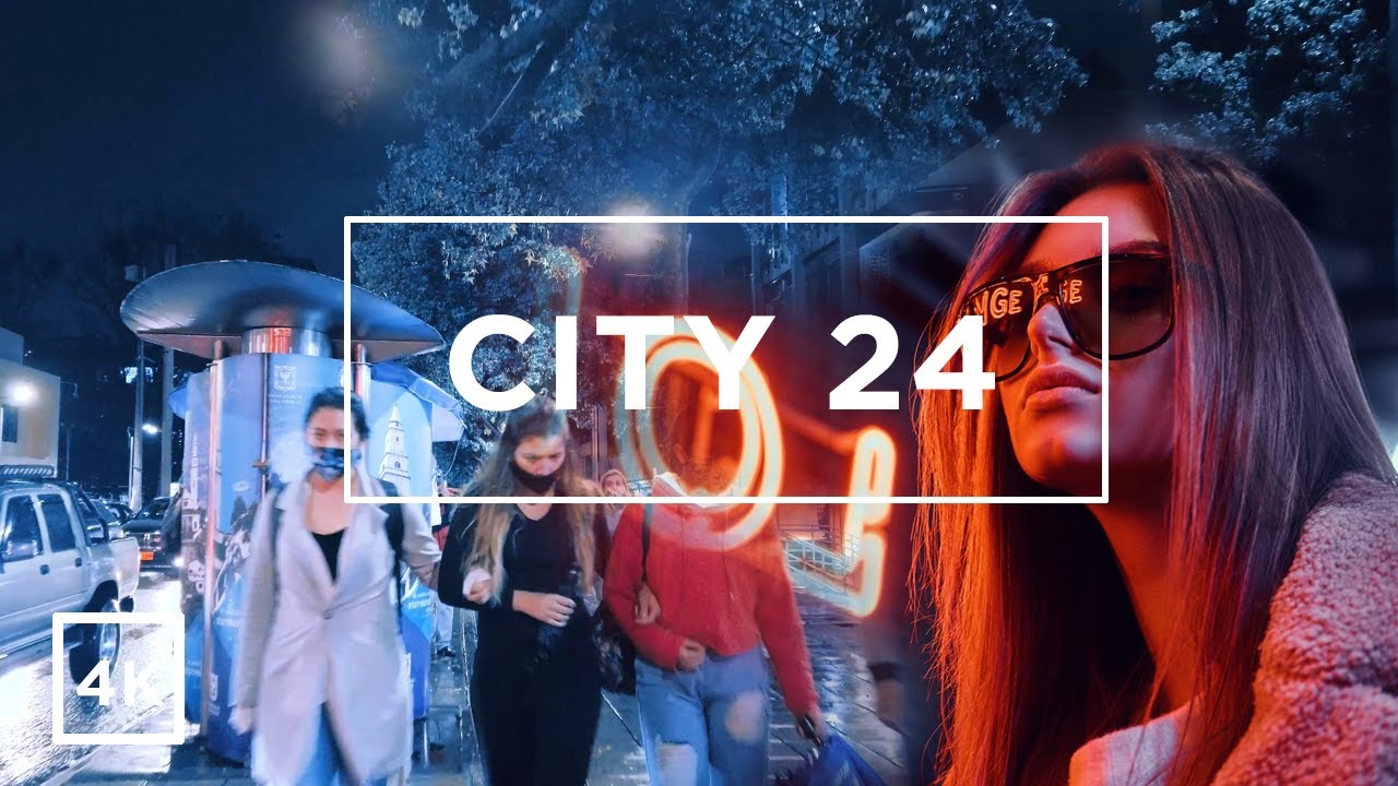 [4K] WALKING IN CARRERA 15 AT BOGOTÁ NIGHT, COLOMBIA 🇨🇴 Chicó / Quinta Camacho  (part 1)