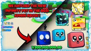Everything We Hatched In Bubble Gum Simulator Infinity Admin Abuse Crazy